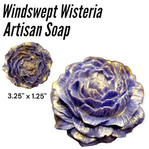 Handmade Wisteria Scented Shea Butter Soap